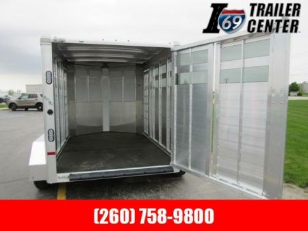 New 2023 Sundowner Trailers 12FT Stockman Express ALUMINUM Livestock Trailer