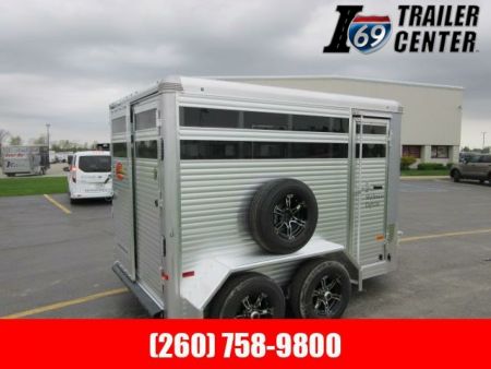 New 2023 Sundowner Trailers 12FT Stockman Express ALUMINUM Livestock Trailer