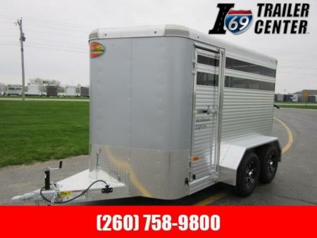 New 2023 Sundowner Trailers 12FT Stockman Express ALUMINUM Livestock Trailer