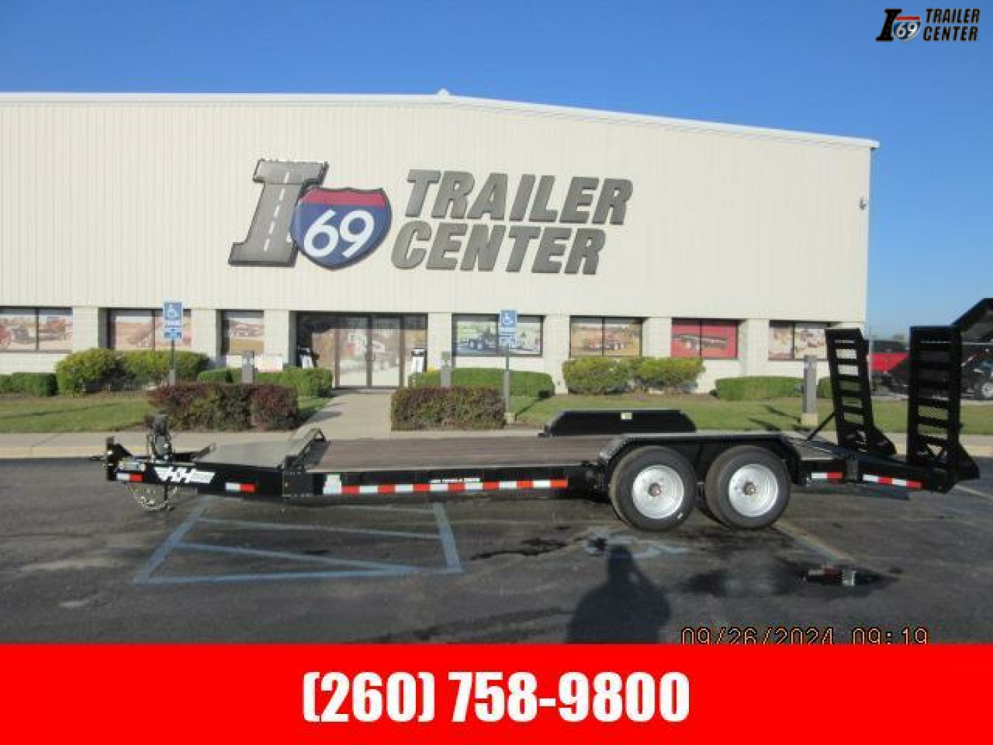 New 2024 H&H Trailers HBTL8220-BP-176 Flatbed Trailer