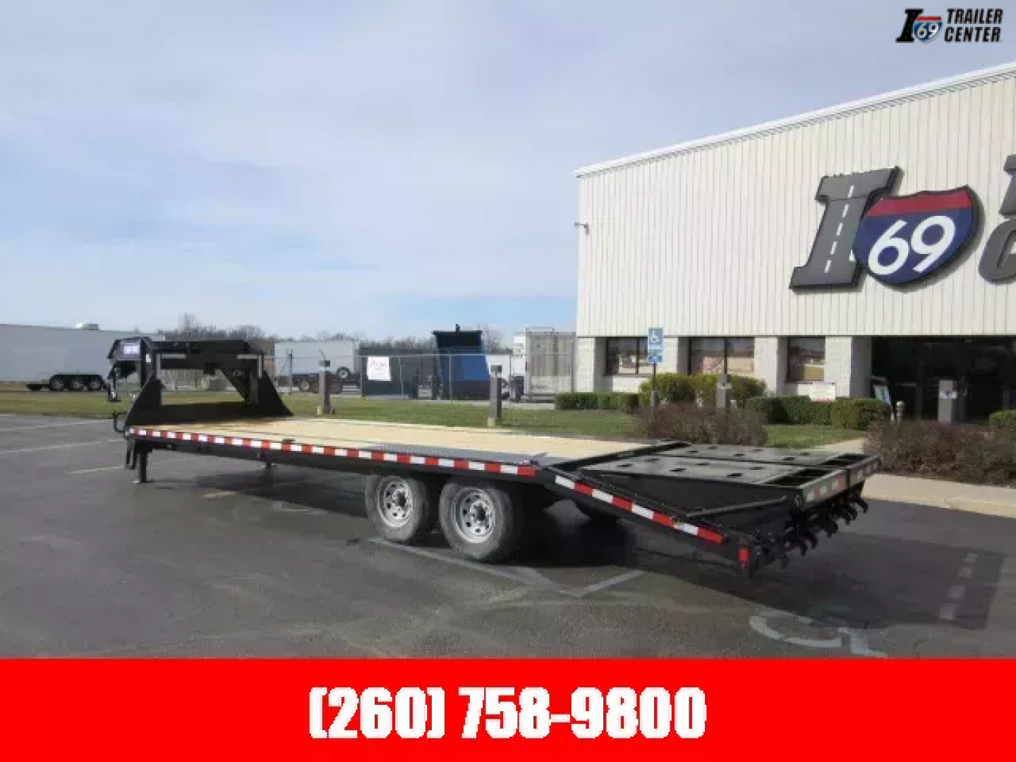 New 2025 Sure-Trac 8.5 x 20+5 Heavy Duty Low Profile Gooseneck Beavertail Deckover Trailer  15K