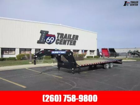New 2025 Sure-Trac 8.5 x 20+5 Heavy Duty Low Profile Gooseneck Beavertail Deckover Trailer  15K