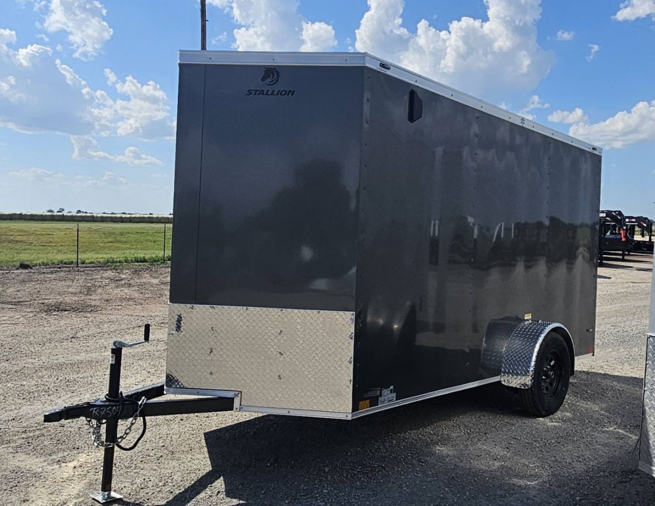 New 2025 Stallion Manufacturing LLC 6' x 12' Cargo / Enclosed Trailer