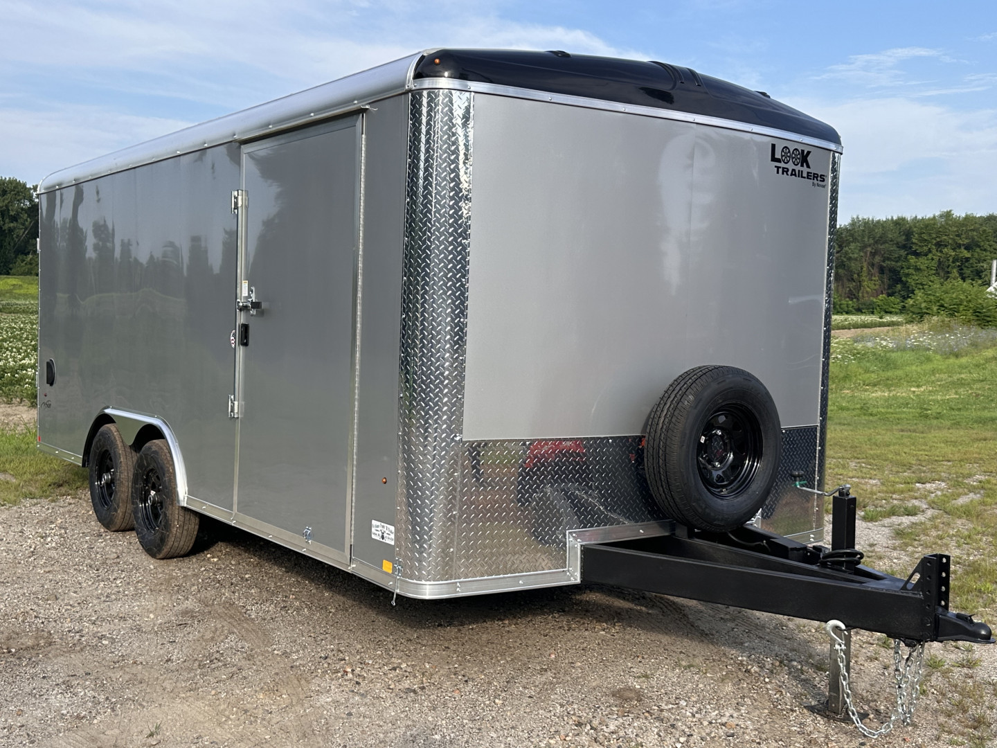 New 2026 Look Vision 8.5x18 Landscaper Enclosed Trailer