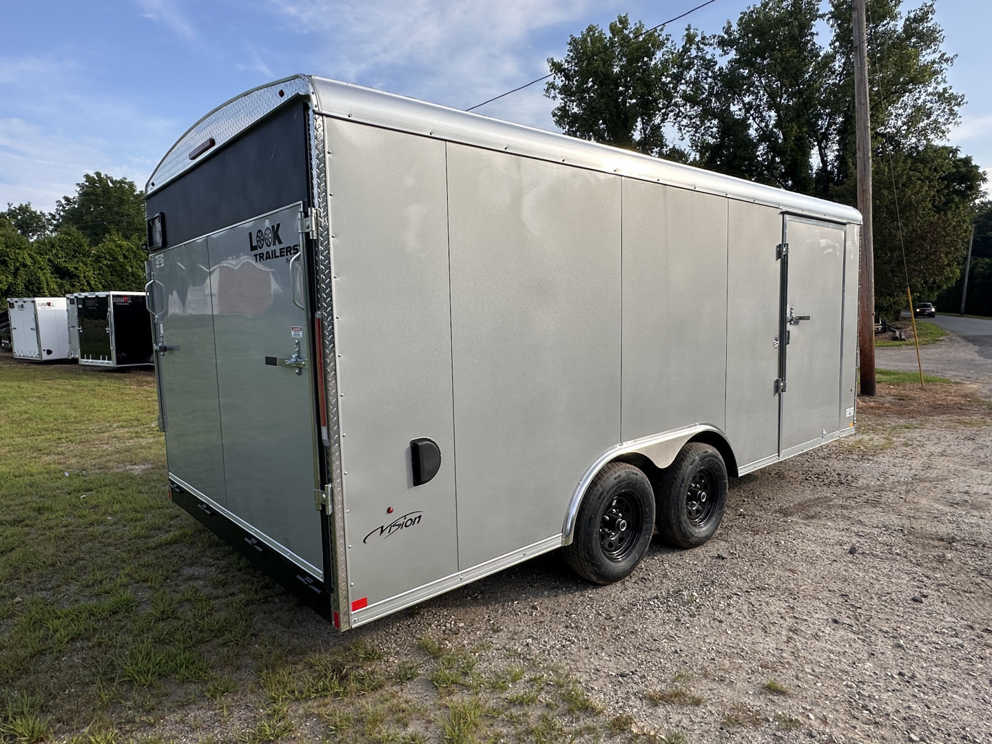 New 2026 Look Vision 8.5x18 Landscaper Enclosed Trailer