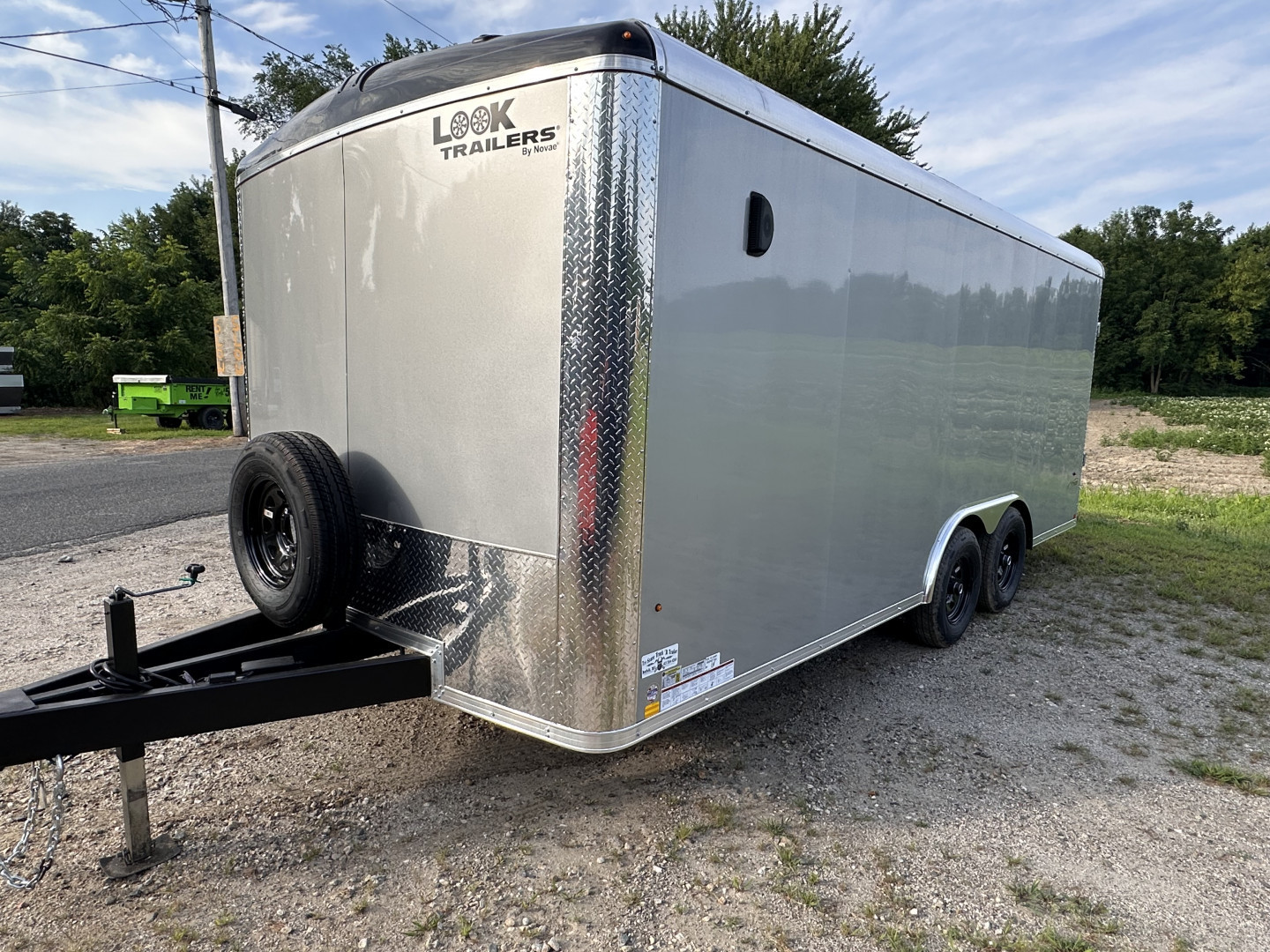 New 2026 Look Vision 8.5x18 Landscaper Enclosed Trailer
