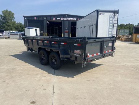 New Lamar 16' Telescopic Dump Trailer