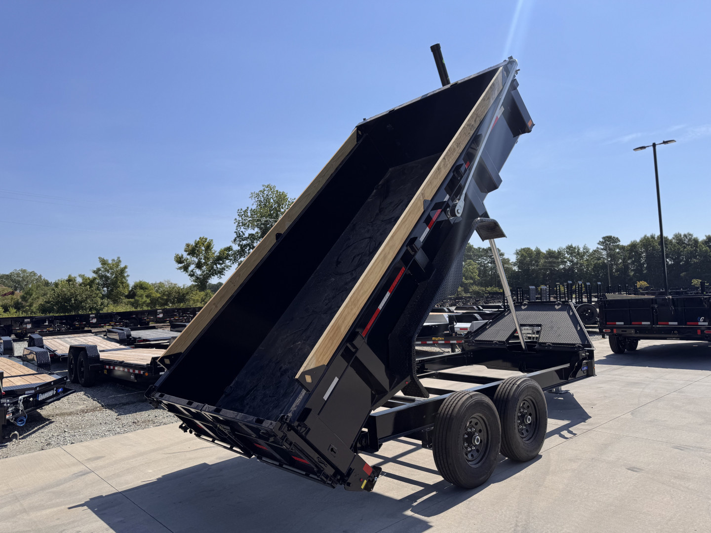 New 2026 Diamond C Trailers LPT207 7x14 24" Walls