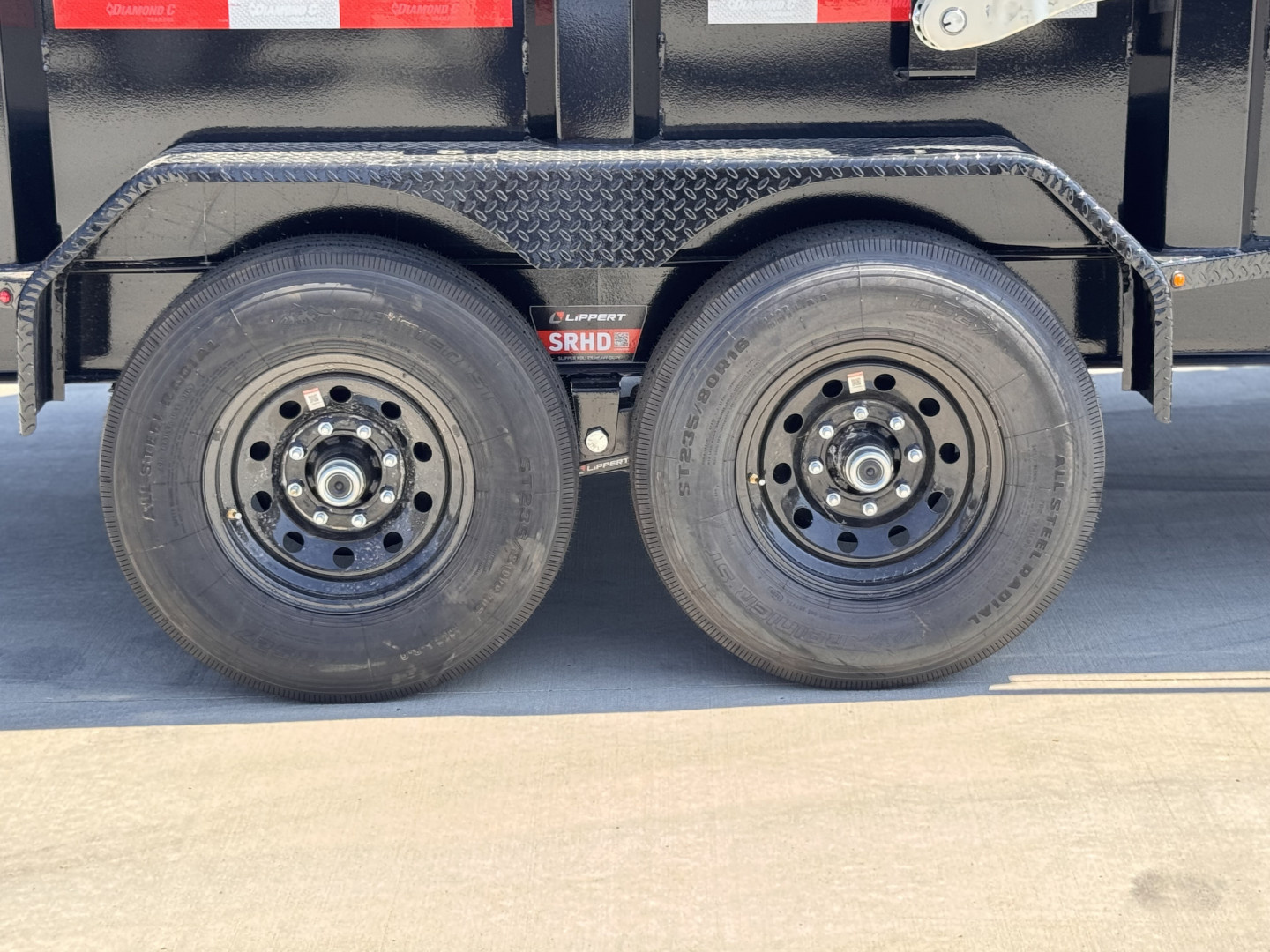 New 2026 Diamond C Trailers LPT207 7x14 24" Walls