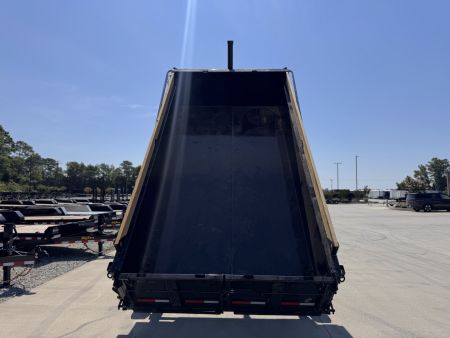 New 2026 Diamond C Trailers LPT207 7x14 24" Walls