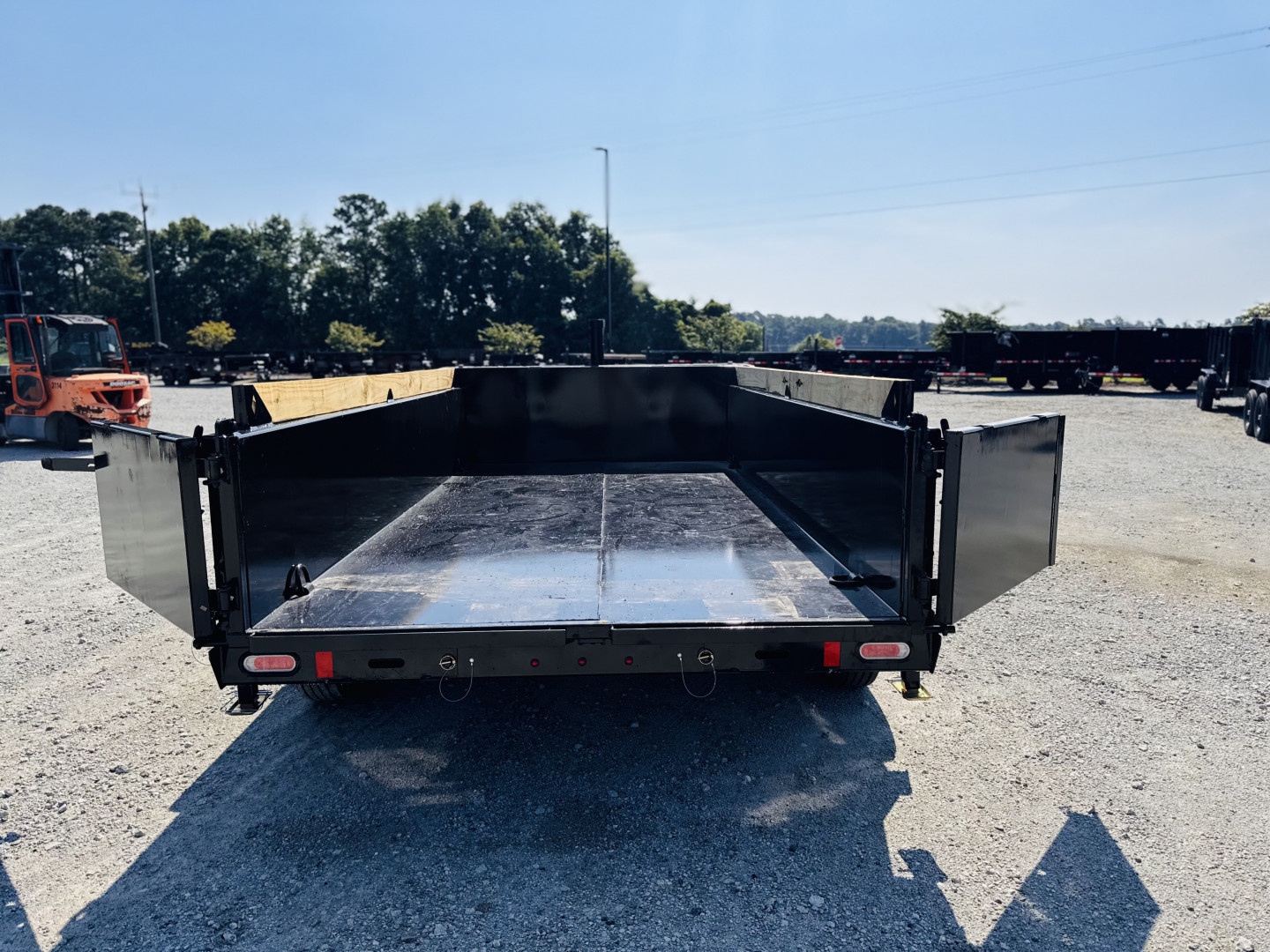 New 2026 Diamond C Trailers LPT207 7x14 24" Walls