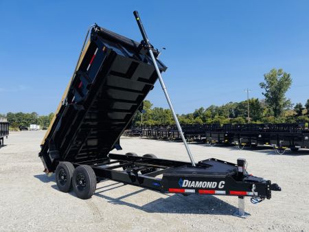 New 2026 Diamond C Trailers LPT207 7x14 24  Walls