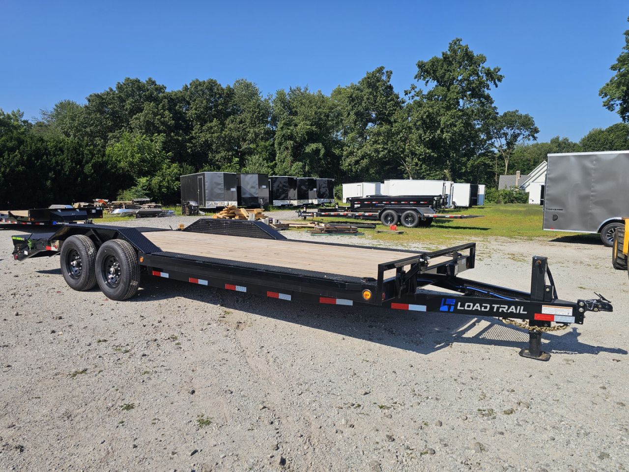 New 2025 Load Trail 102 X 22 14K CAR HAULER MAX RAMPS EQUIPMENT