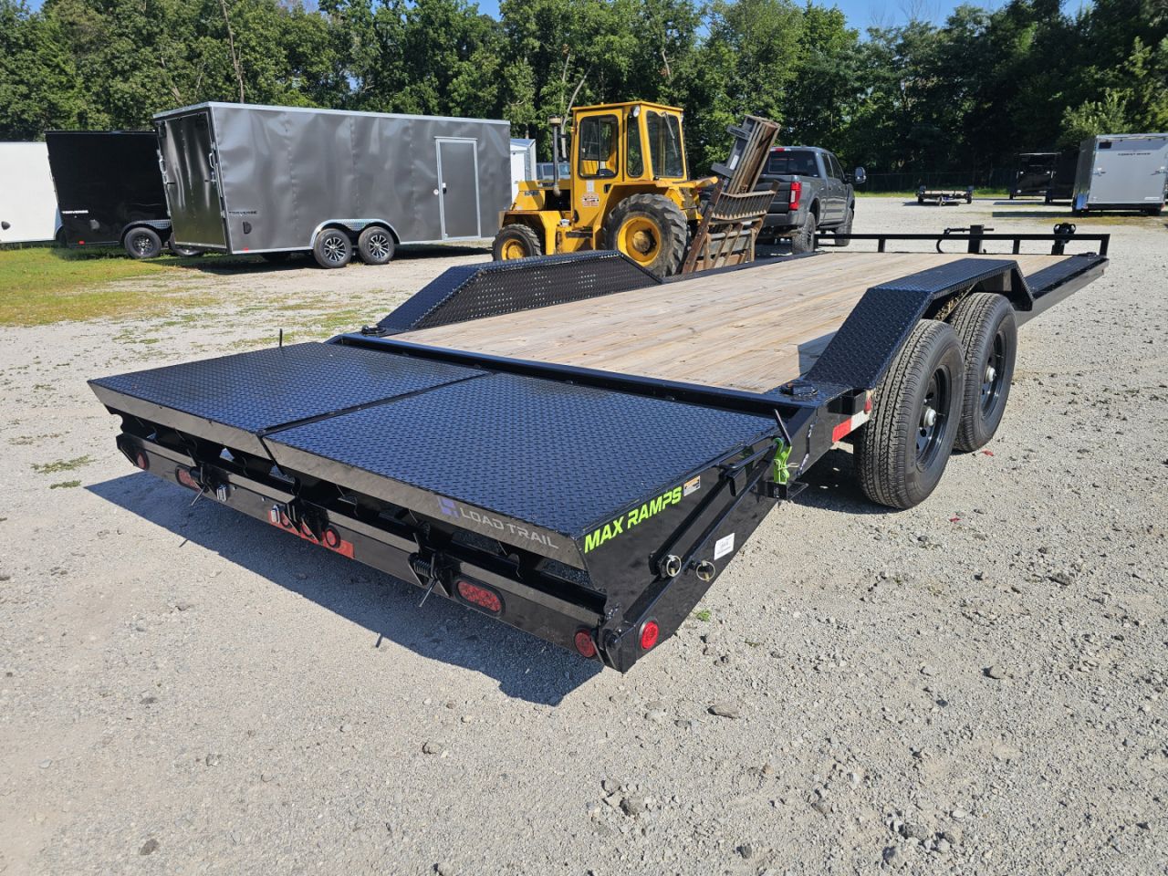 New 2025 Load Trail 102 X 22 14K CAR HAULER MAX RAMPS EQUIPMENT