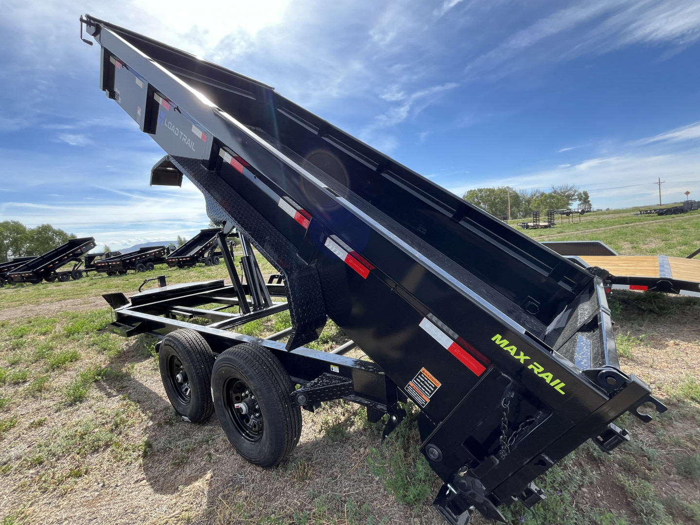 New 2026 Load Trail 83" x 16' Tandem Axle Dump Low-Pro Dump
