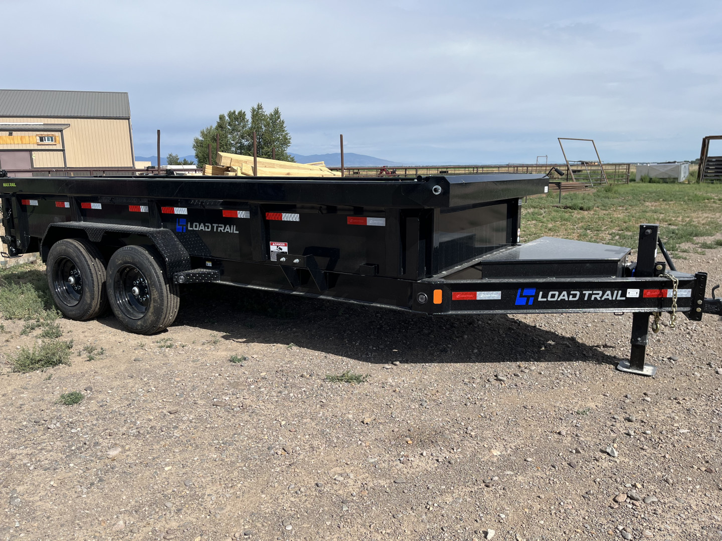 New 2026 Load Trail 83" x 16' Tandem Axle Dump Low-Pro Dump