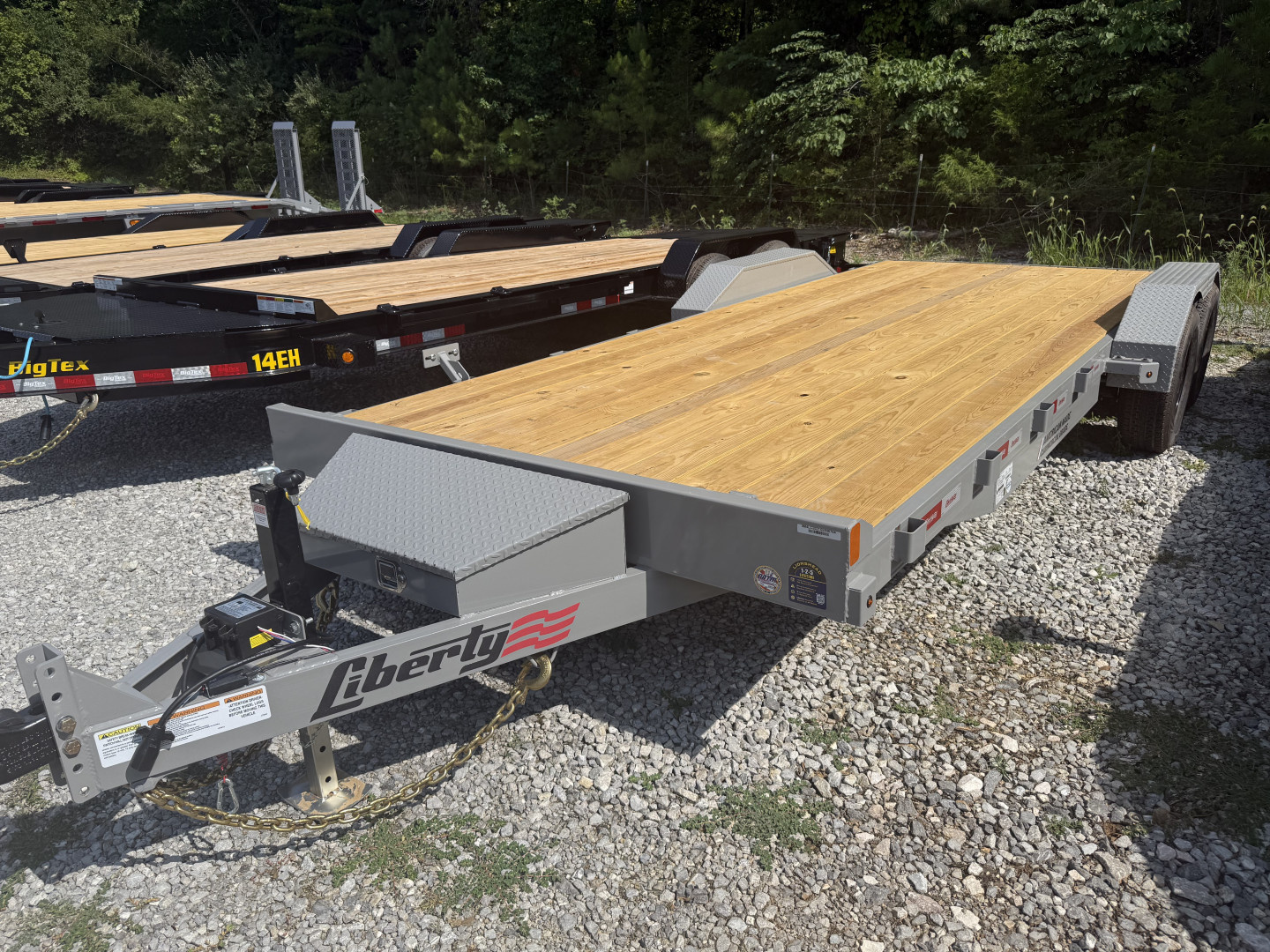 New 2026 Liberty LC Car 20’ Hauler, 18+2, SLIDE IN RAMPS, TOOLBOX, ADJUSTABLE HITCH