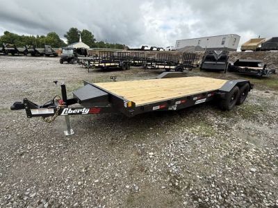 New 2026 Liberty Car Hauler LC10K 20’ TRAILER, 9990 GVWR, SLIDE IN RAMPS
