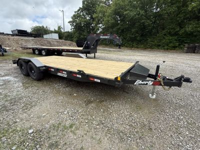 New 2026 Liberty Car Hauler LC10K 20’ TRAILER, 9990 GVWR, SLIDE IN RAMPS