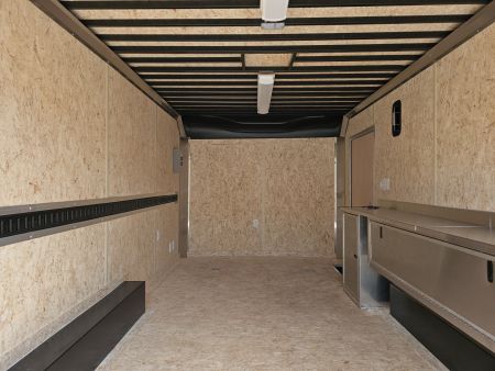 New 2026 CARGO EXPRESS CXT STABLE 8.5' x 16' 10K BULLNOSE TOOL CRIB TRAILER