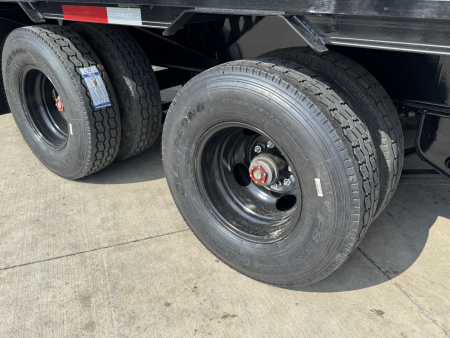 New 2027 Double A 40’ Gooseneck Deckover 35’ plus 5’ x 102” with 2-12K tandem dual axles=26K