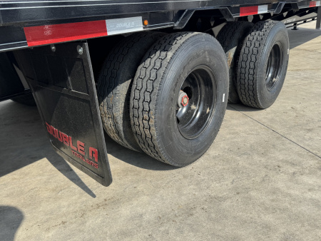 New 2027 Double A 40’ Gooseneck Deckover 35’ plus 5’ x 102” with 2-12K tandem dual axles=26K