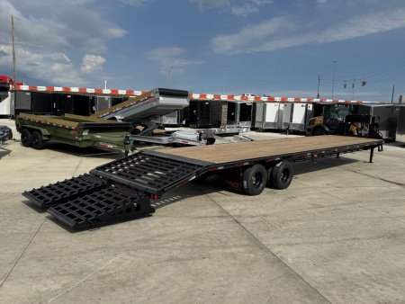New 2027 Double A 40’ Gooseneck Deckover 35’ plus 5’ x 102” with 2-12K tandem dual axles=26K