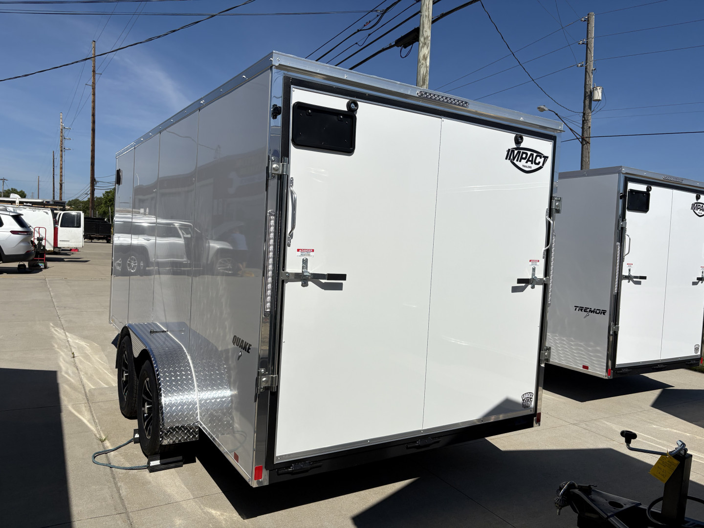 New 2026 Impact Trailers 7X16 RAMP DOOR CARGO Cargo / Enclosed Trailer