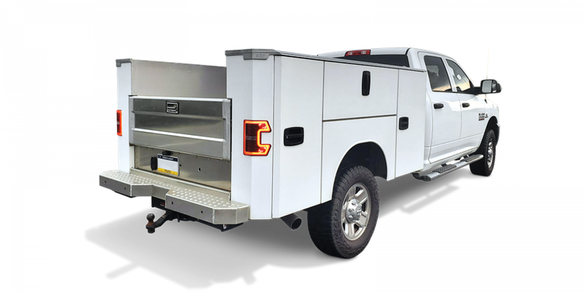 New 2025 EBY "RENEGADE" 8.5' x 80" x 44" Single Rear Wheel Aluminum Utility/Service Body
