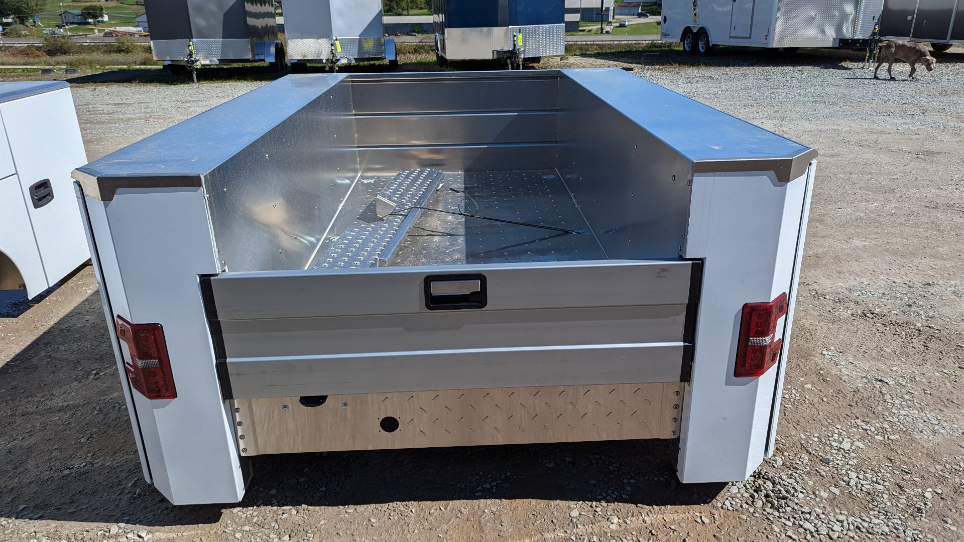 New 2025 EBY "RENEGADE" 8.5' x 80" x 44" Single Rear Wheel Aluminum Utility/Service Body