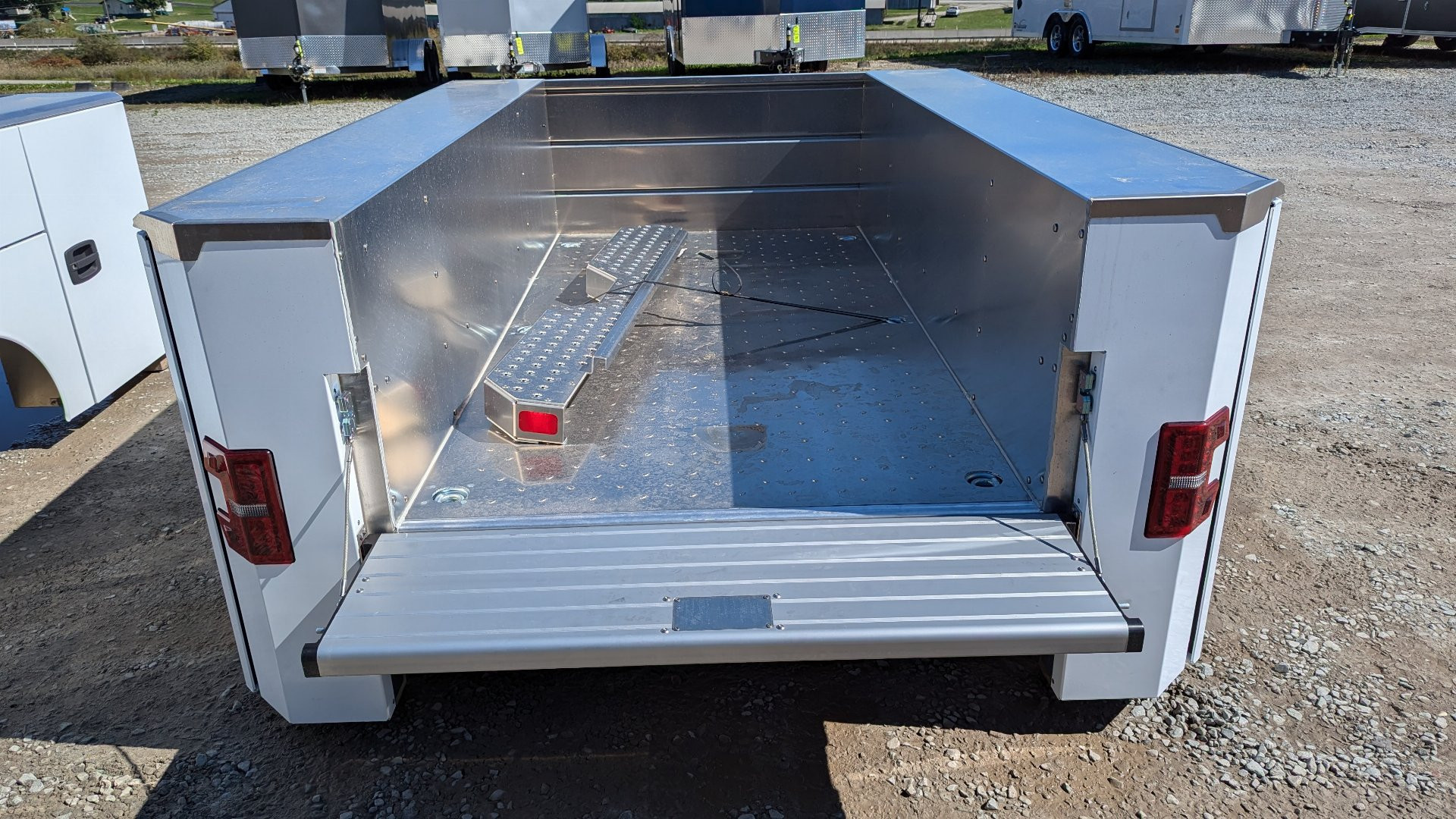New 2025 EBY "RENEGADE" 8.5' x 80" x 44" Single Rear Wheel Aluminum Utility/Service Body