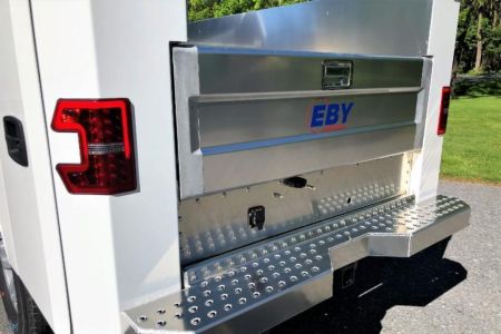 New 2025 EBY "RENEGADE" 8.5' x 80" x 44" Single Rear Wheel Aluminum Utility/Service Body