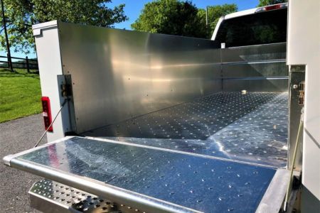 New 2025 EBY "RENEGADE" 8.5' x 80" x 44" Single Rear Wheel Aluminum Utility/Service Body