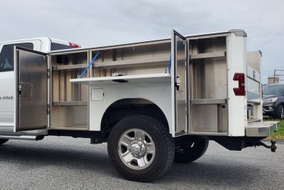 New EBY "RENEGADE" 8.5' x 80" x 44" Single Rear Wheel Aluminum Utility/Service Body w/ E-LOCKS!!!