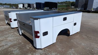 New EBY "RENEGADE" 8.5' x 80" x 44" Single Rear Wheel Aluminum Utility/Service Body w/ E-LOCKS!!!