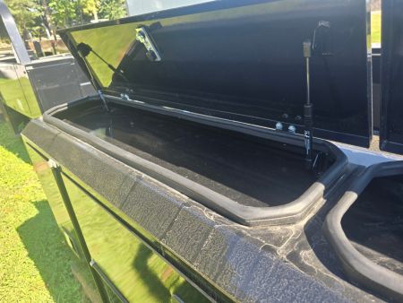 New 2026 Norstar SC0868458 Truck Bed / BLACK IN COLOR / FORD OR RAM LONG BED SINGLE REAR WHEEL PICKUP REPLACEMENT BED / 58" C/A/ B&W GOOSENECK BALL / FLIP TOP LIDS / HEADBOARD