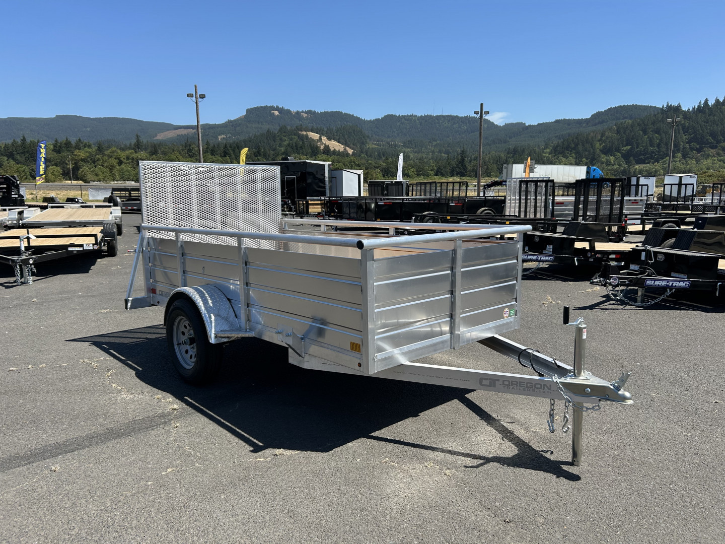 New 2026 Eagle Trailers 5x10 Aluminum Utility Trailer 3K GVWR