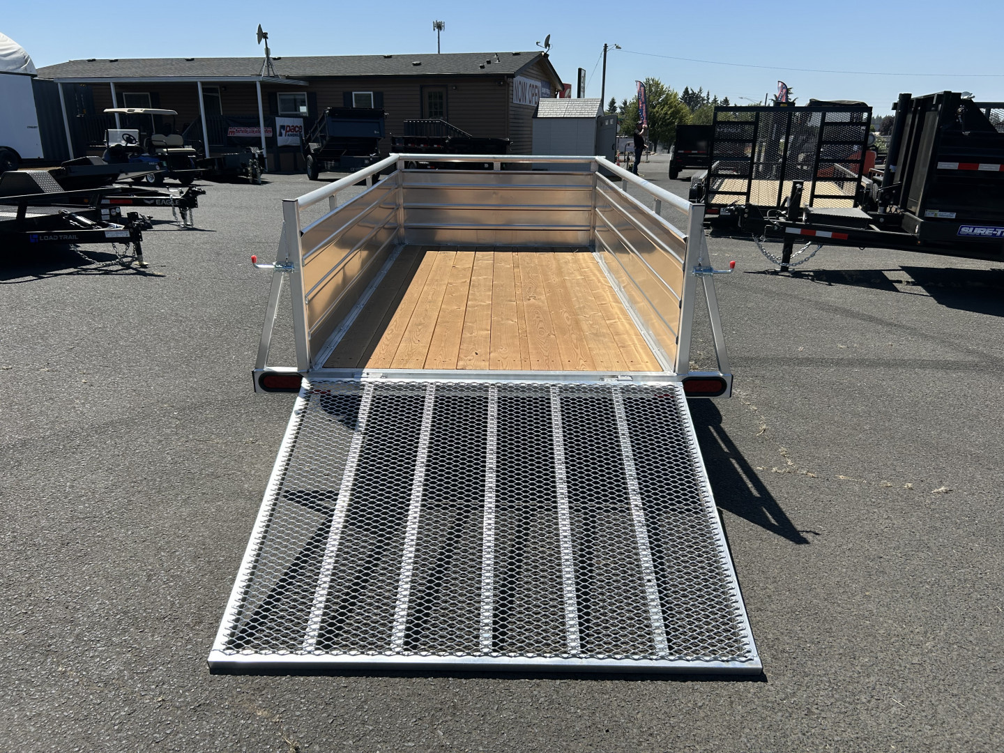 New 2026 Eagle Trailers 5x10 Aluminum Utility Trailer 3K GVWR