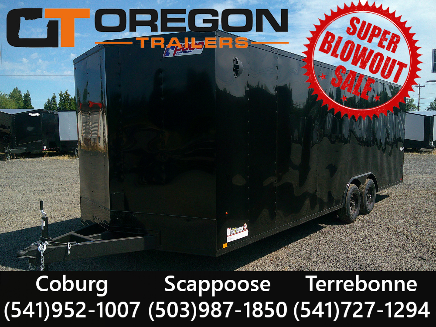 New 2025 Pace American 8.5x24 Outback Cargo / Enclosed Trailer