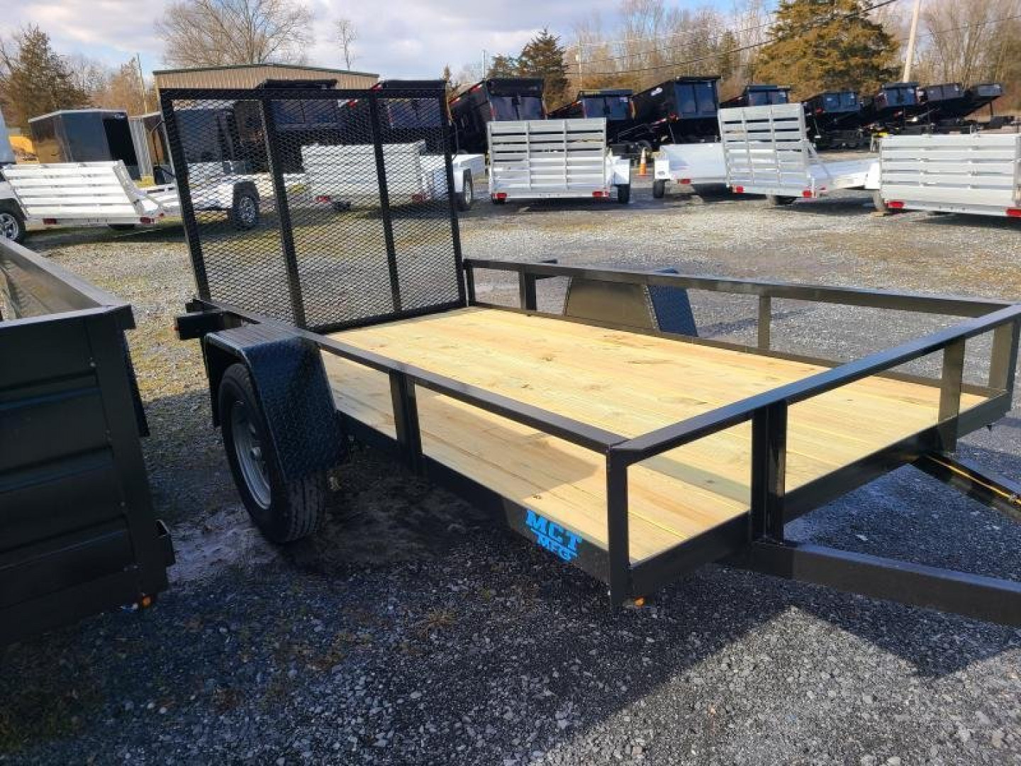 New 2027 MCT MFG MCT 6'4"x10' Landscape Trailer Utility Trailer