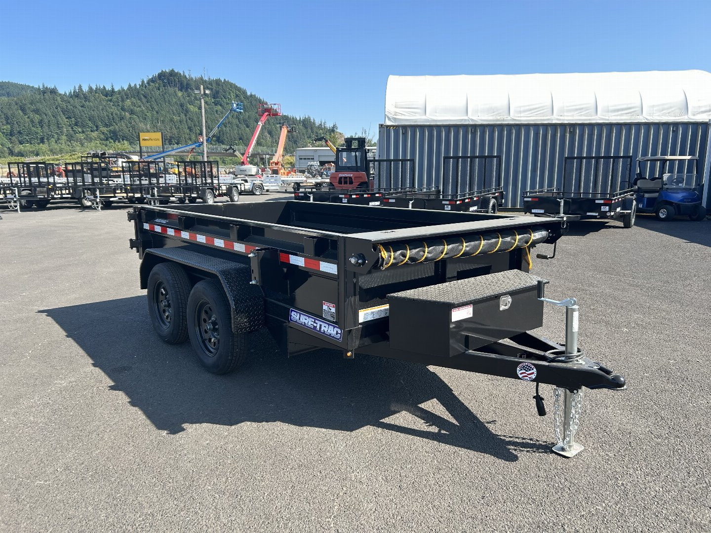 New 2025 Sure-Trac Low Pro Dump 7K GVWR