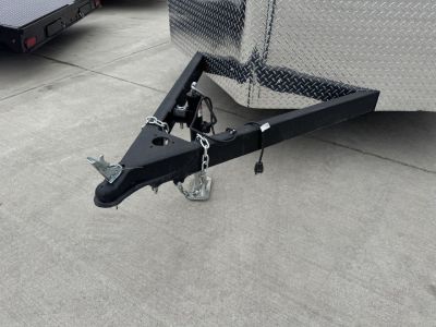 New 2025 H&H 7x12 + 2’V  Rear Ramp Enclosed Cargo Trailer