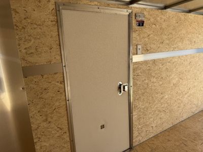New 2025 H&H 7x12 + 2’V  Rear Ramp Enclosed Cargo Trailer