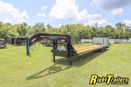 New 2025 8.5X40 DP Platinum Star Gooseneck Equipment Trailer