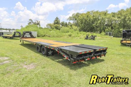 New 2025 8.5X40 DP Platinum Star Gooseneck Equipment Trailer