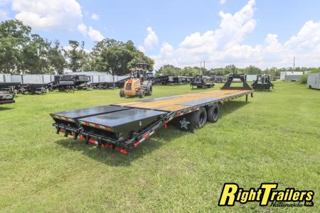 New 2025 8.5X40 DP Platinum Star Gooseneck Equipment Trailer