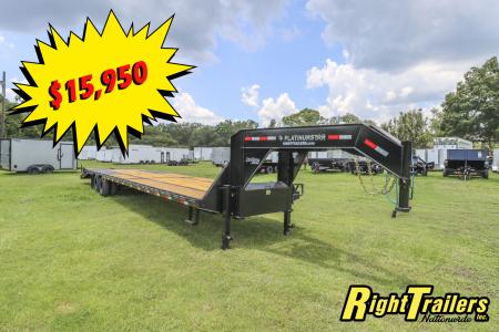 New 2025 8.5X40 DP Platinum Star Gooseneck Equipment Trailer