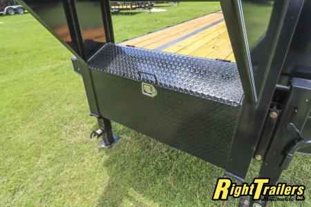 New 2025 8.5X40 DP Platinum Star Gooseneck Equipment Trailer