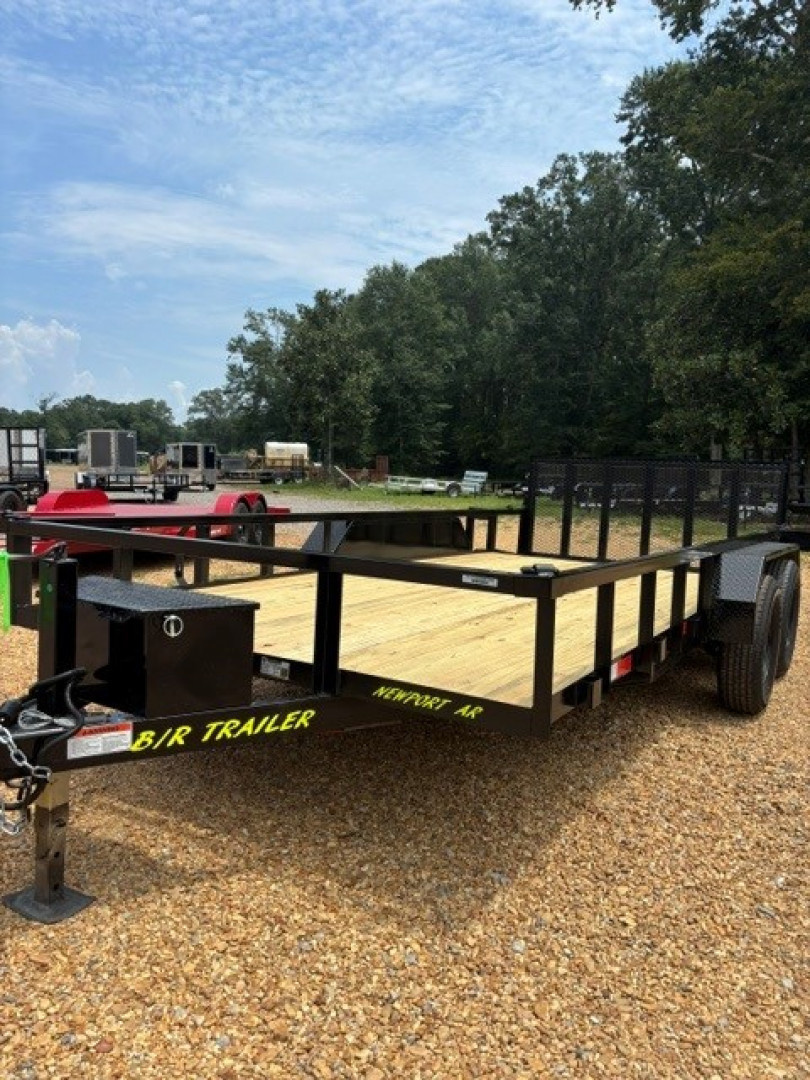New 2025 B/R Trailers 82''x16' Utility Trailer