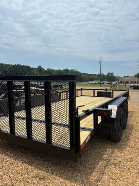 New 2025 B/R Trailers 82''x16' Utility Trailer
